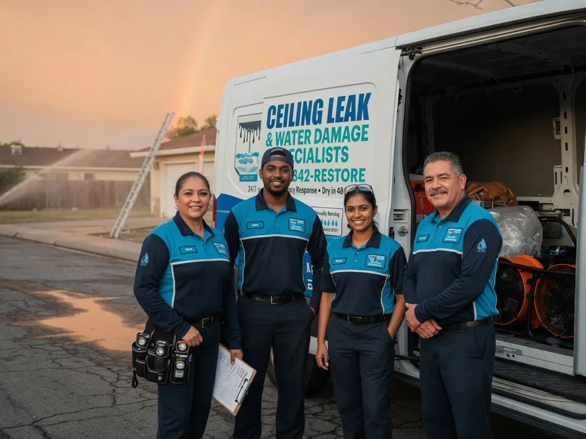 Ceiling Leak Cleanup company in Thornton, WA